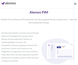 Akeneo PIM System - Screenshot von Akeneo.com