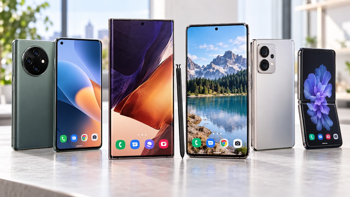 Die besten Android Smartphones 2021