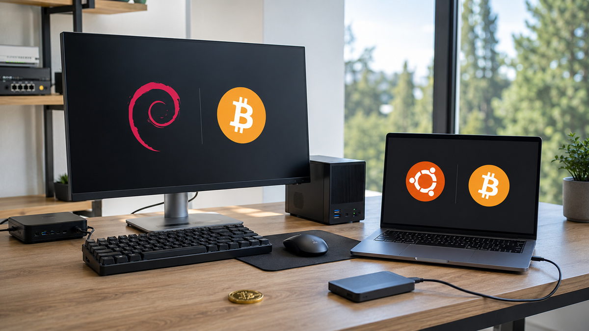 Bitcoin Core auf Debian und Ubuntu installieren