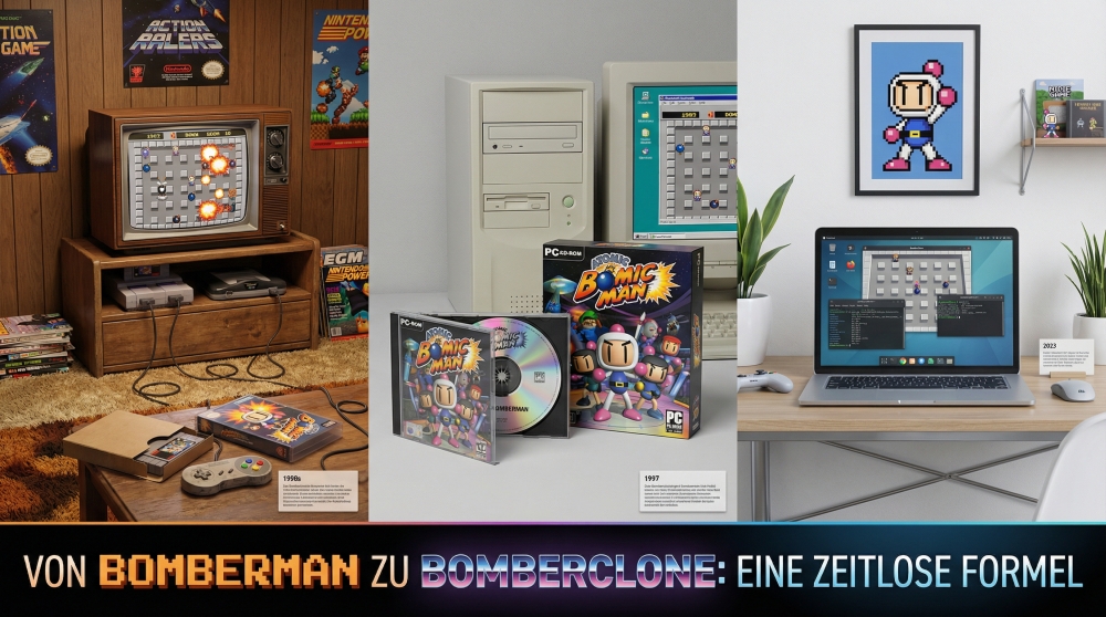BomberClone: Nostalgie trifft auf Open Source