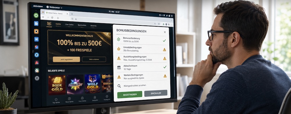 Nutzungsbedingungen lesen