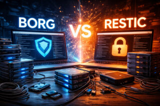 Borg versus Restic: Der direkte Vergleich