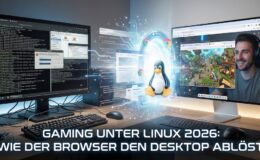 Gaming unter Linux 2026 und warum Browser-basierte Spiele den Desktop-Client ablösen