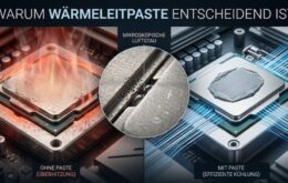CPU-Kühlung: Wärmeleitpaste richtig auftragen