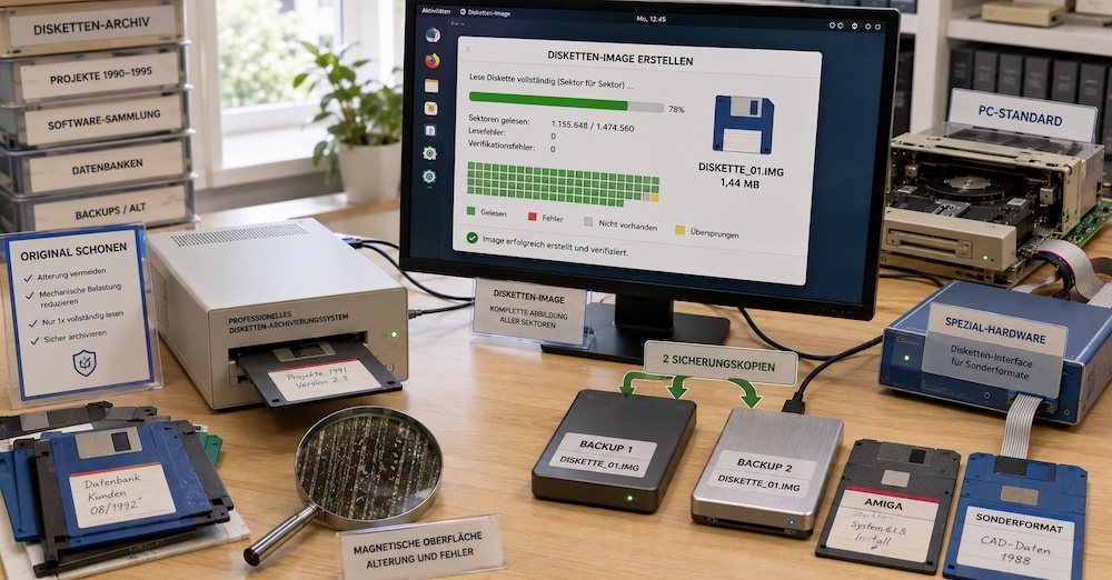 Datensicherung alter Disketten