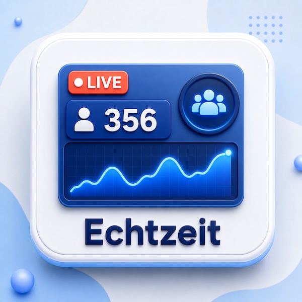 Echtzeit-Homepage Counter