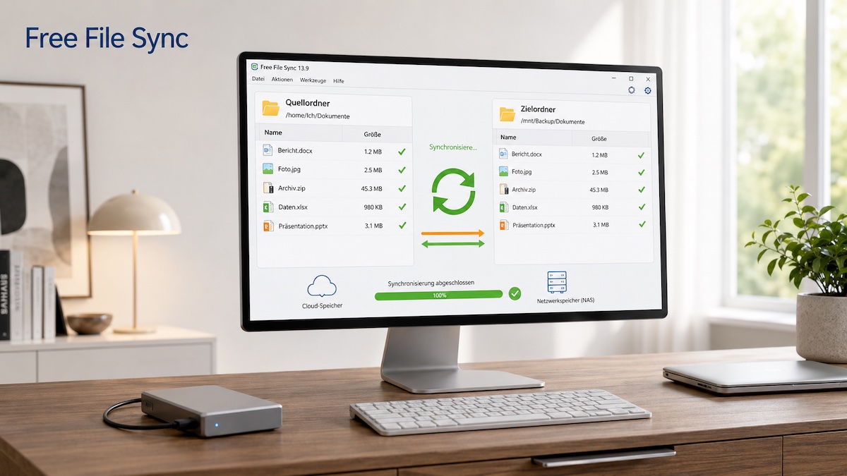 Neue Version von Free File Sync veröffentlicht