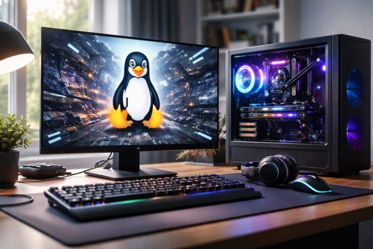 Linux I'm Gaming unter Linux: Technik, Trends und systemfreie Alternativen