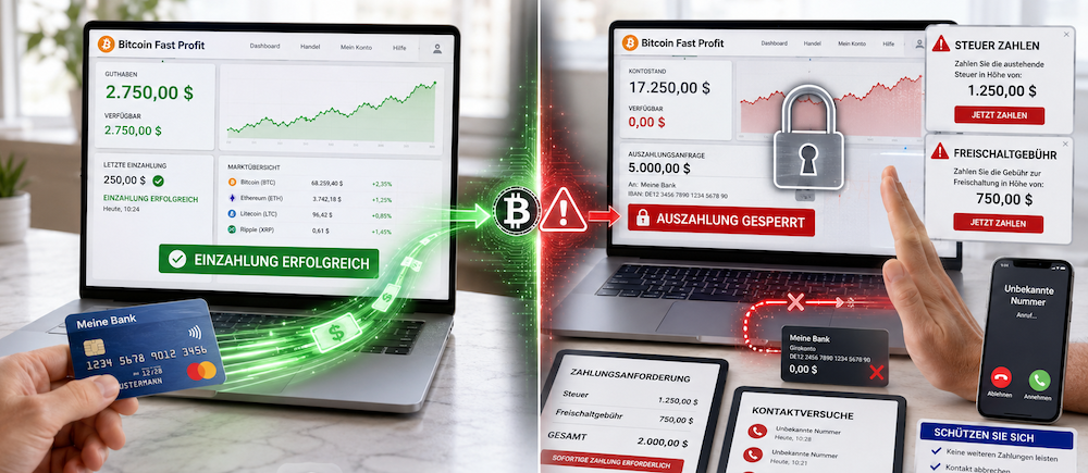 Handeln mit Bitcoin Fast Profit