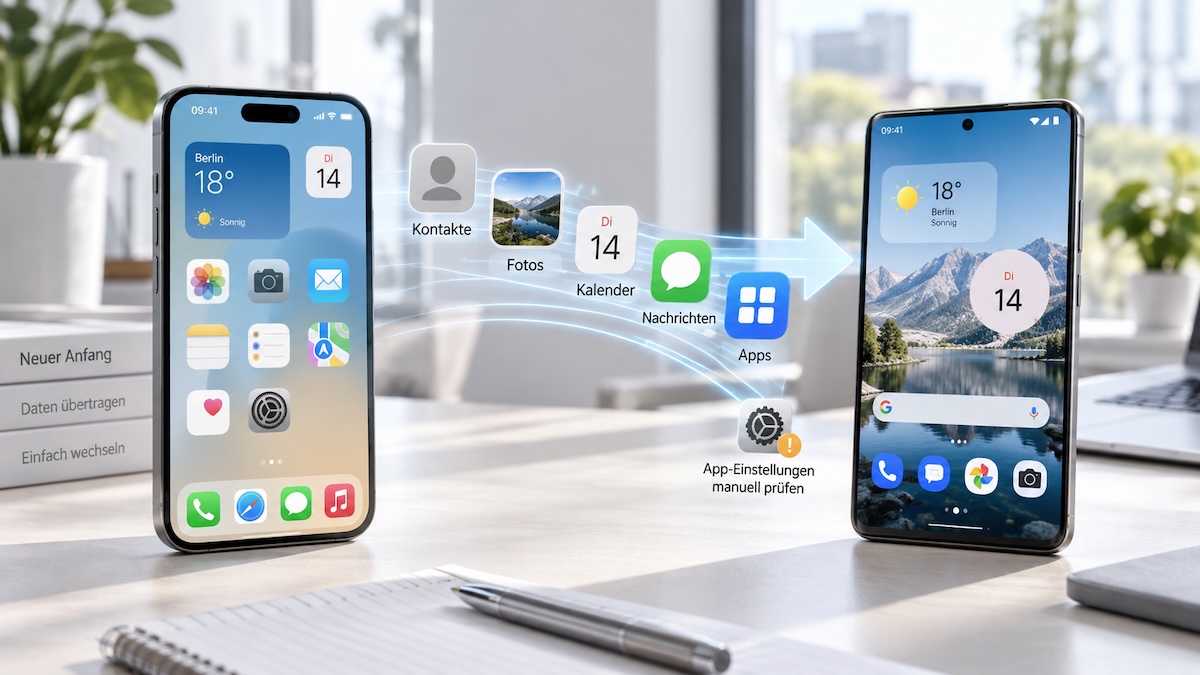 iPhone ↔ Android: So klappt der System-Wechsel