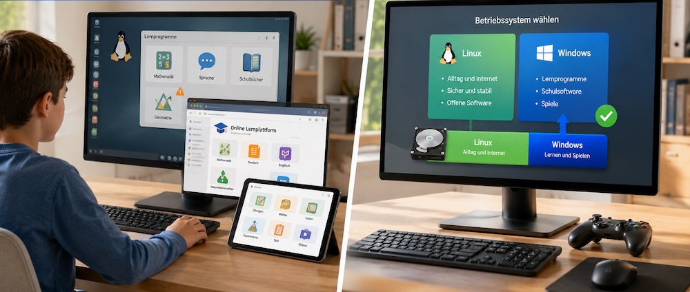 Lernprogramme brauchen Windows