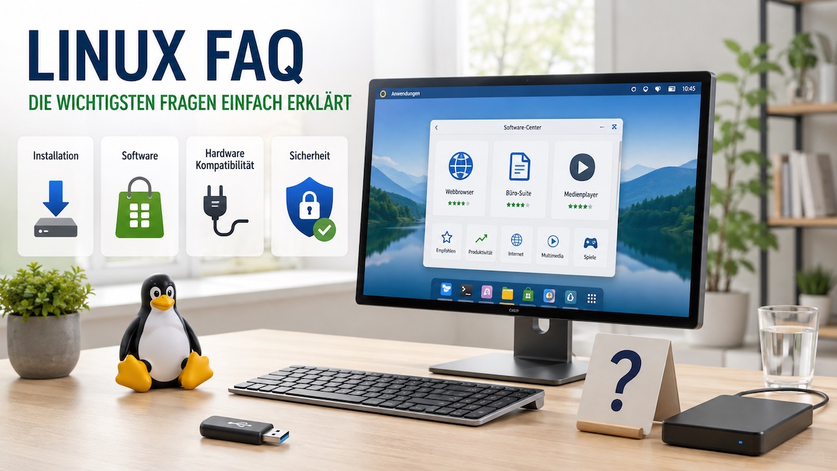 Linux FAQ » die häufigsten Fragen und Antworten zu Linux