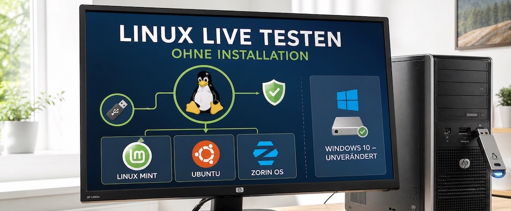 Linux Live testen