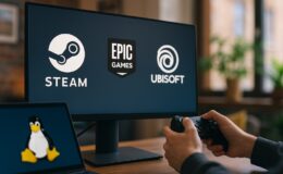 Kann Linux Multi-Plattform-Konten handhaben? Steam, Epic und Ubisoft+ verbinden