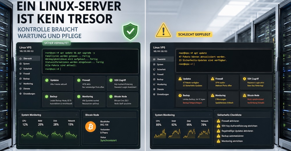 Ein eigener Server ist kein Tresor
