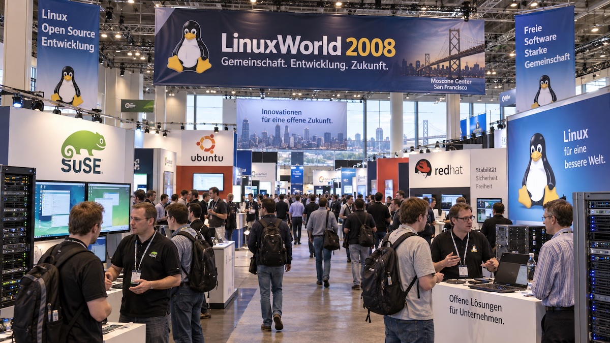Linux World Expo 2008: Ein Rückblick auf die Open-Source Messe