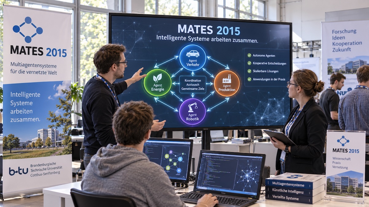 MATES 2015: Die 13. Deutsche Konferenz für Multiagentensysteme-Technologien in Cottbus