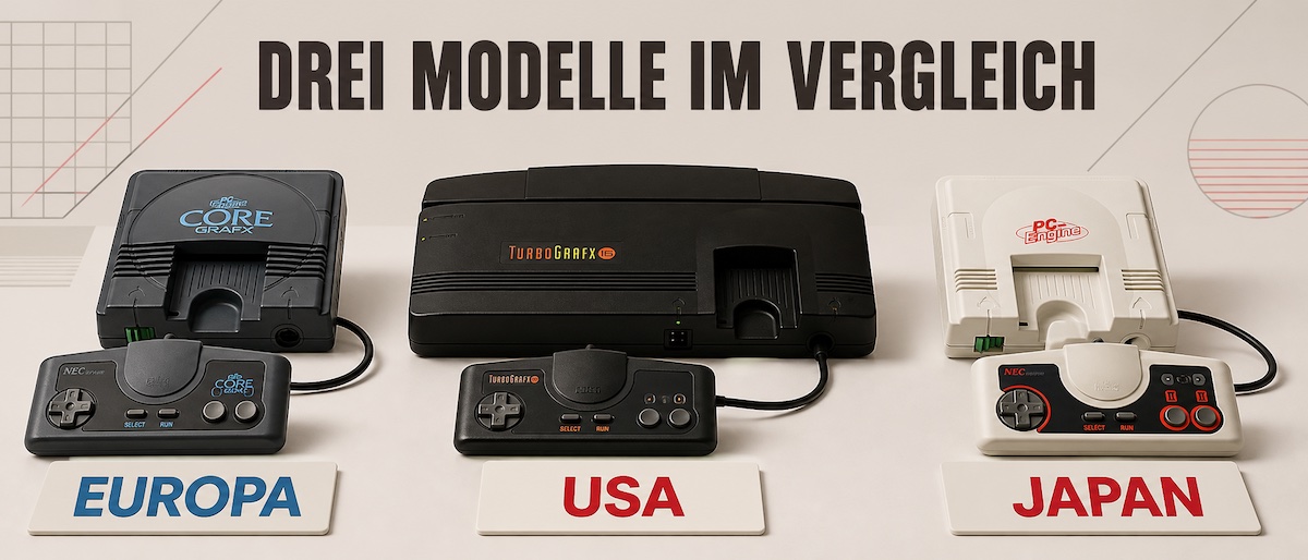 >Die Gerätenamen und Farben/Formen der neuen Konami Mini-Konsole