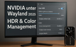 NVIDIA unter Wayland 2025: Was geht, was fehlt (HDR/Color Mgmt) – und die besten Settings