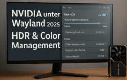 NVIDIA unter Wayland 2025: Was geht, was fehlt (HDR/Color Mgmt) – und die besten Settings