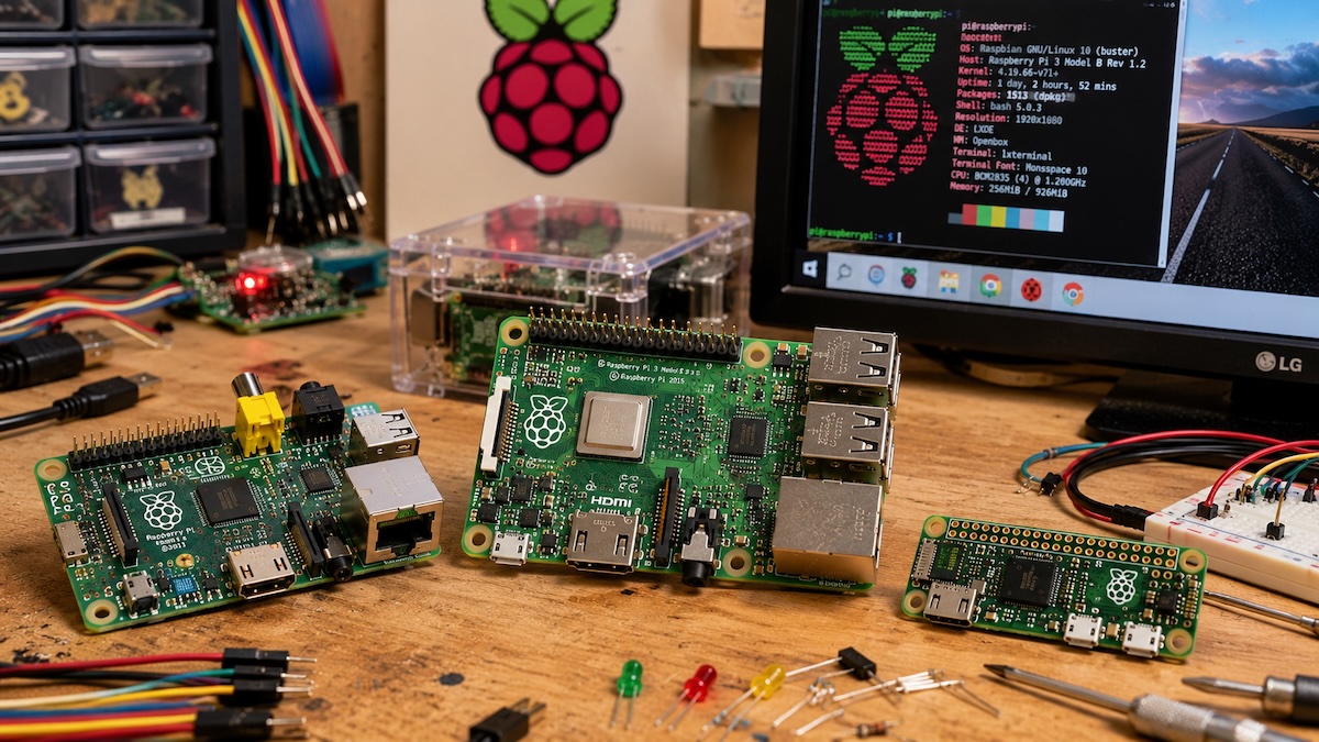 Raspberry Pi - die verschiedenen Raspberry Modelle im Vergleich