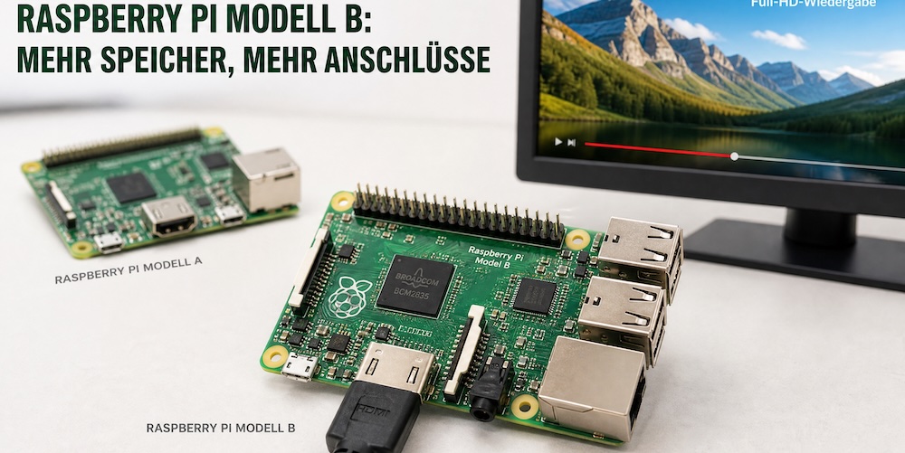 Das Respberry Pi Modell B