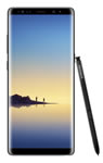 frontansicht des samsung galaxy note 8 smartphone