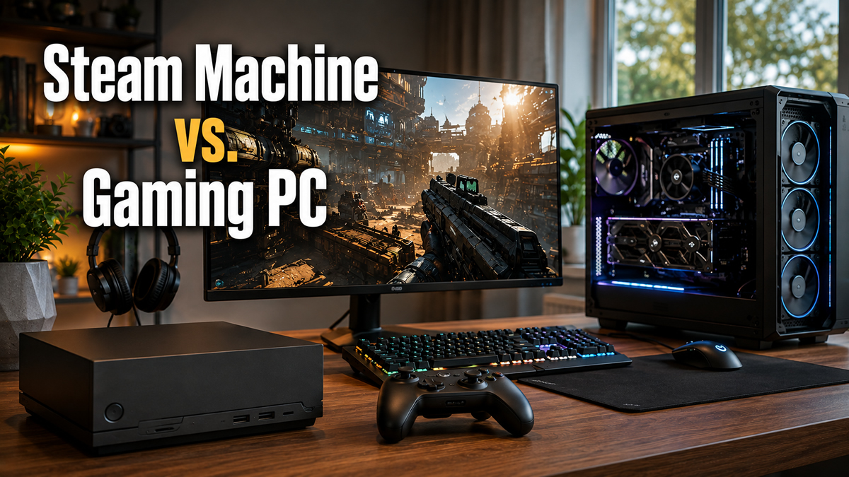 Steam Machine oder selbst bauen? Was die günstigere Alternative wirklich kostet