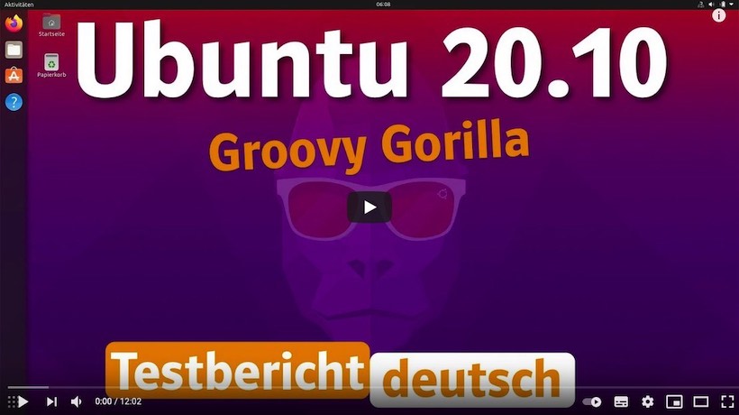 Ubuntu 20.10 - Groovy Gorilla im Test
