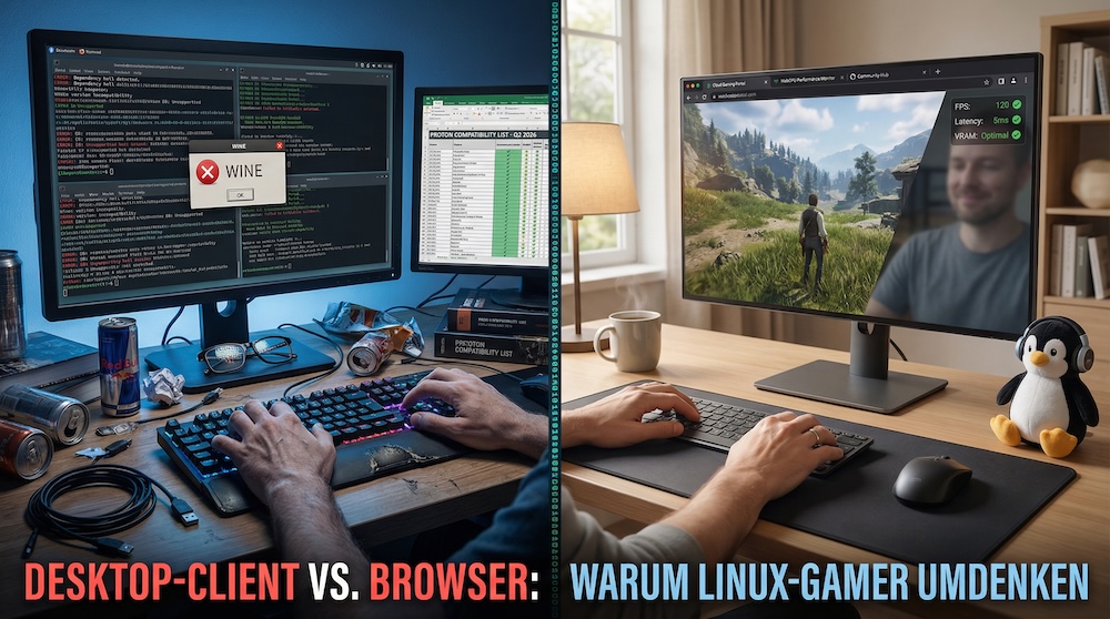 Warum modernes Linux den Wechsel in den Browser begünstigt