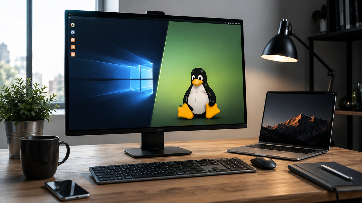 Windows fällt auf 56 Prozent: Warum immer mehr Menschen zu Linux wechseln – und wer es auch sollte