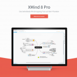 Screenshot der XMind Webseite vom Mindmapping Tool