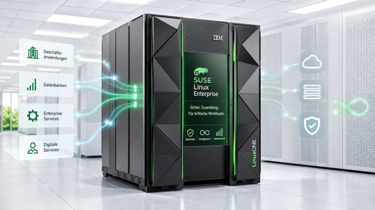 Z-System: Linux Enterprise Server von SUSE für z Systems